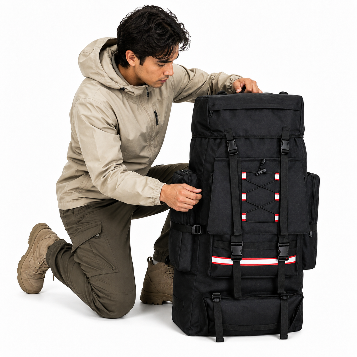 MOCHILA CARGUEIRA EXPEDIÇÃO 130L FALPINE