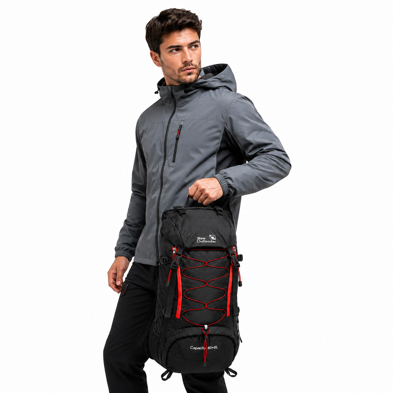 MOCHILA CARGUEIRA TREKKING 65L FALPINE