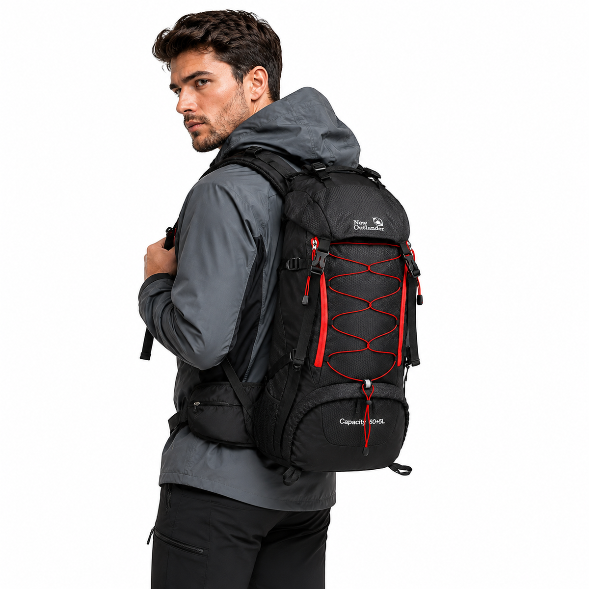 MOCHILA CARGUEIRA TREKKING 65L FALPINE
