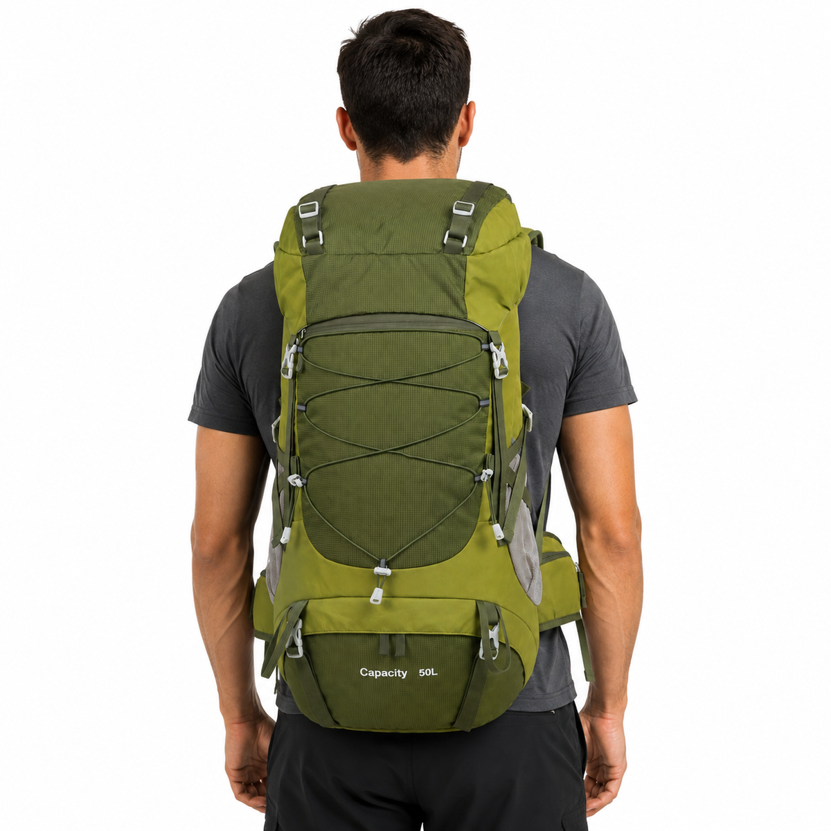 MOCHILA CARGUEIRA COM CAPA DE CHUVA 50L FALPINE
