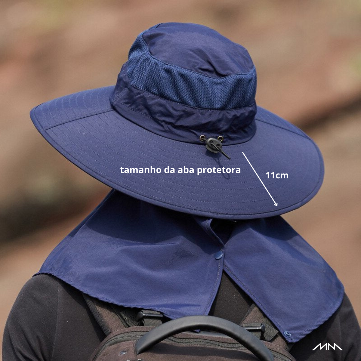 CHAPÉU AJUSTÁVEL E RESPIRÁVEL FALPINE