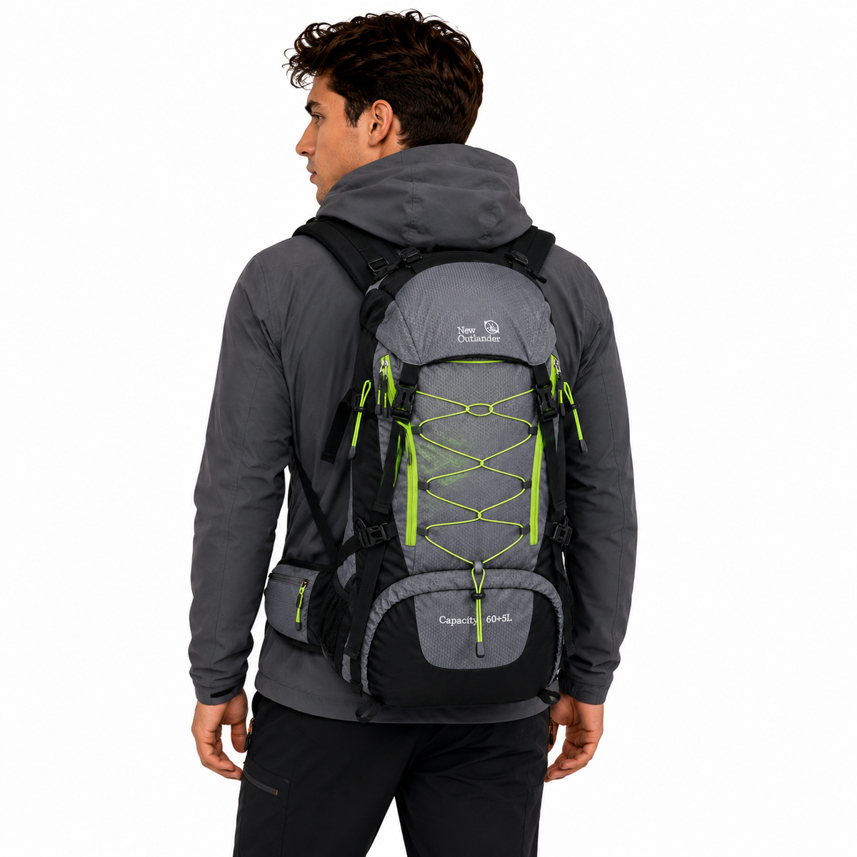 MOCHILA CARGUEIRA TREKKING 65L FALPINE