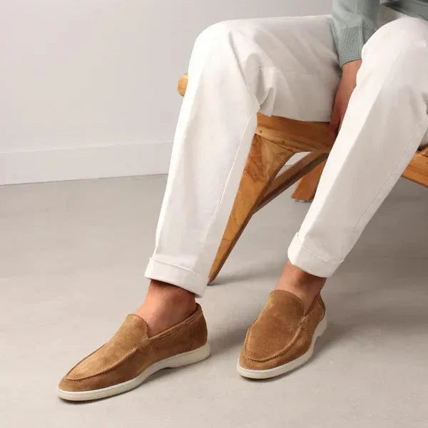 Mocassim Old Money de Camurça Masculino VNZ