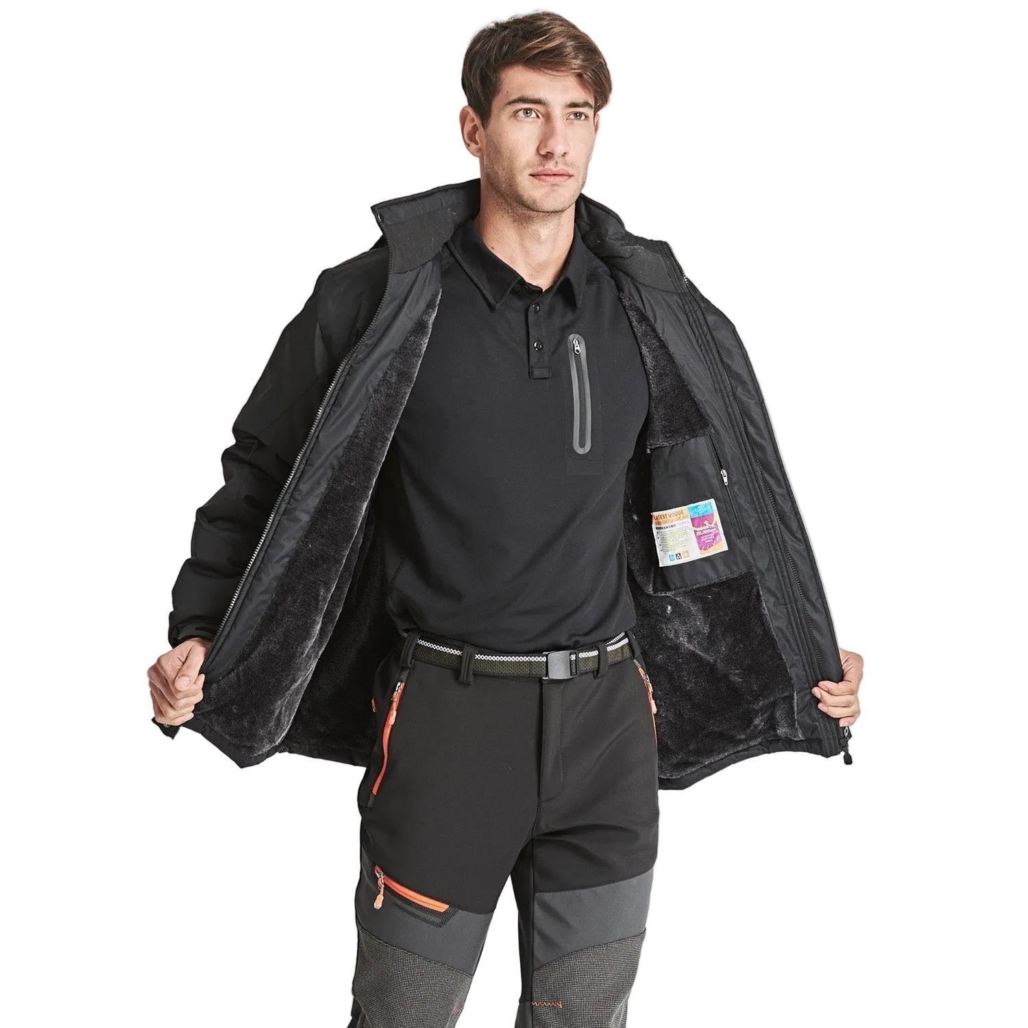 JAQUETA MASCULINA TÉRMICA SNOW ICE FALPINE